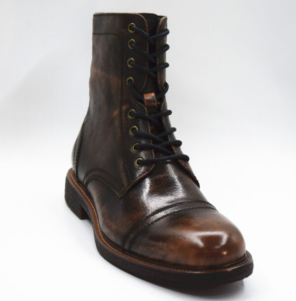 brown mens leather boots chukka boots