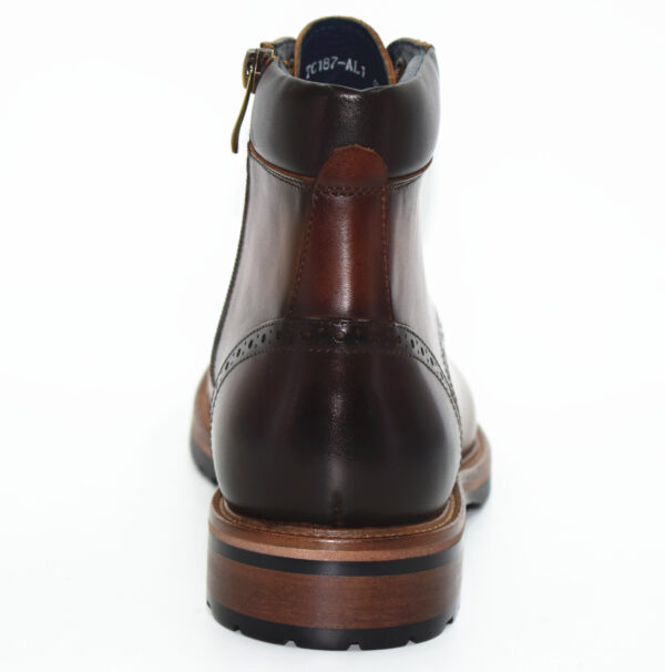 brown men boots fashionable winter boots