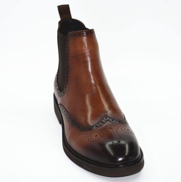 brown chelsea boots mens leather boots manufacturer