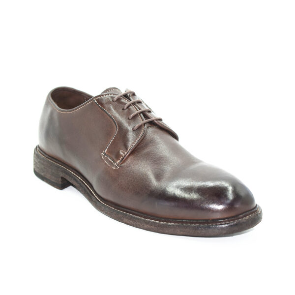 brown leather Goodyear shoes