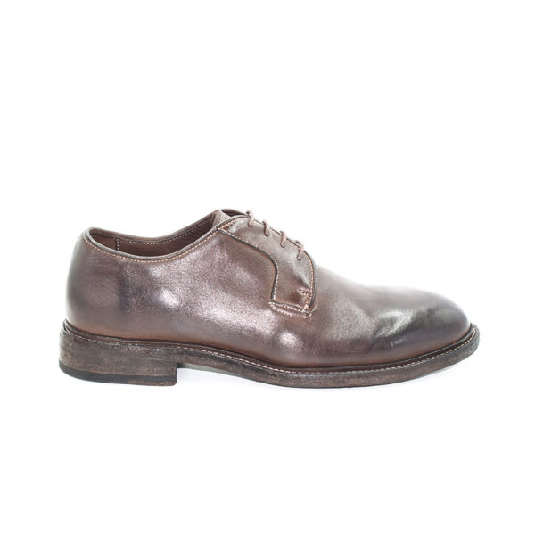 brown leather Goodyear shoes