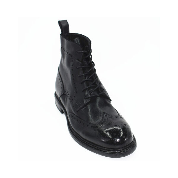 black leather skechers goodyear shoes for men outdoor waterproof goodyear