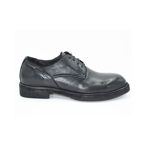 black leather goodyear shoes for men