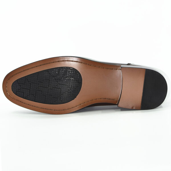 Cowhide leather high formal shoes for men brown dress shoes Goodyear shoes