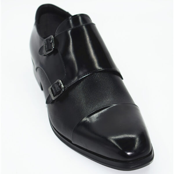 black Cowhide leather formal shoes for men dress shoes