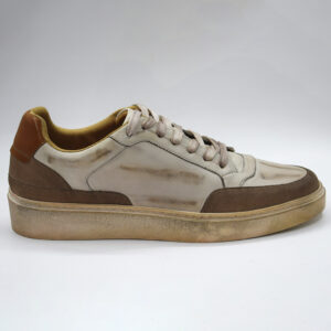 brown Vintage craft Sneaker Shoes Trendy casual sneakers