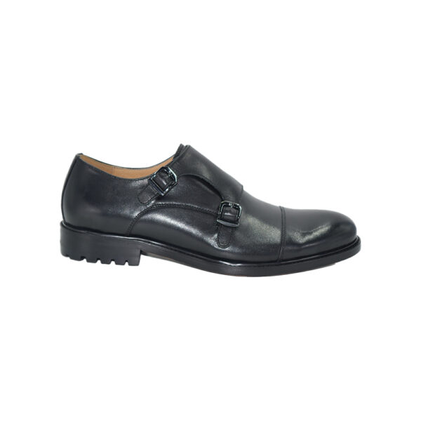 Classic Formal Shoes with double buckles and Munch leather Formal Shoes 32-1
