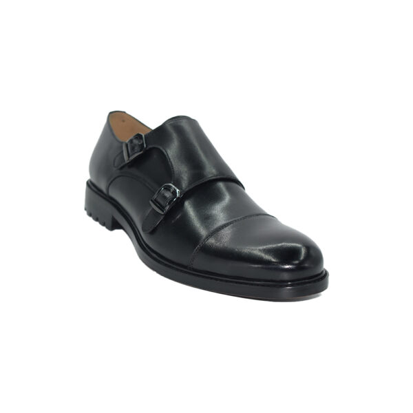 Classic Formal Shoes with double buckles and Munch leather 32-2