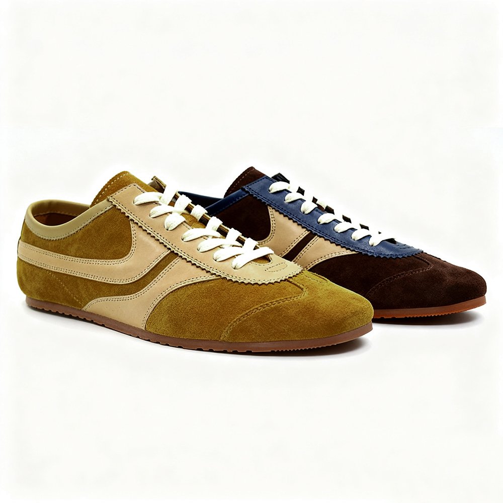 Factory suede casual shoes