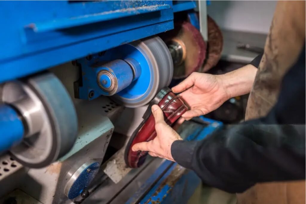 Shoe Color Finishing