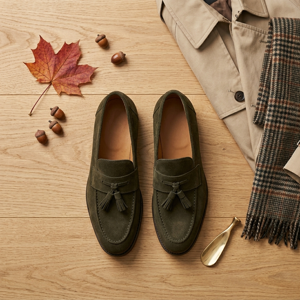 handmade Leather loafers