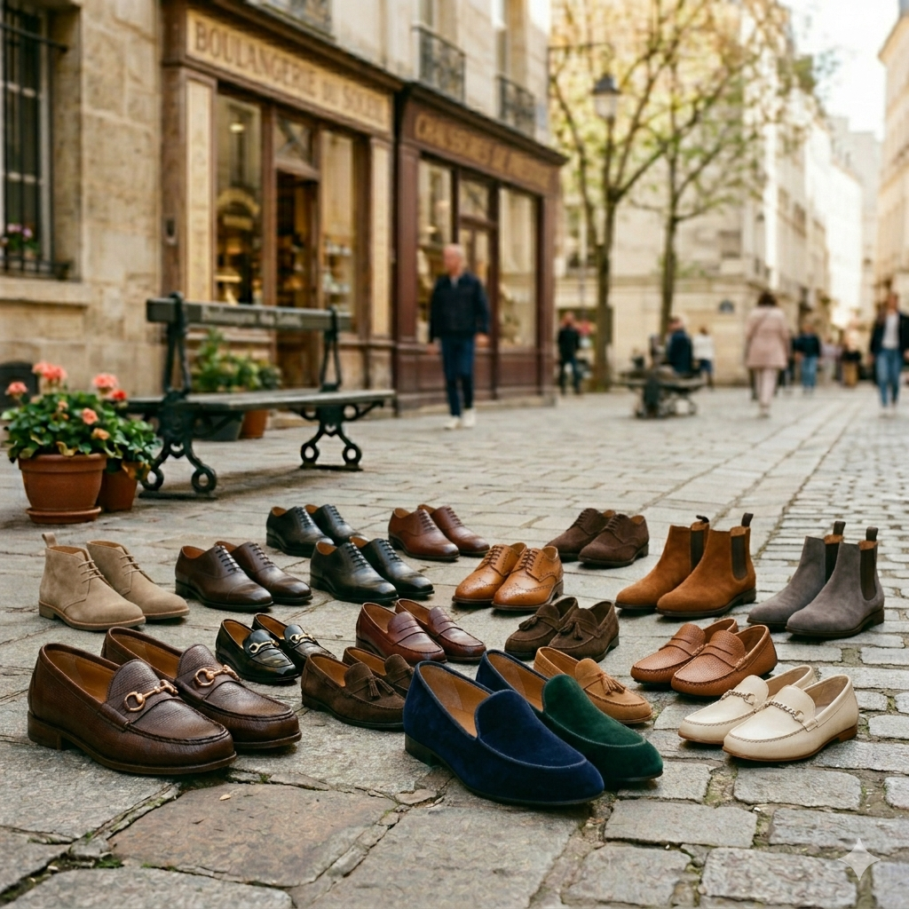 premium leather loafers