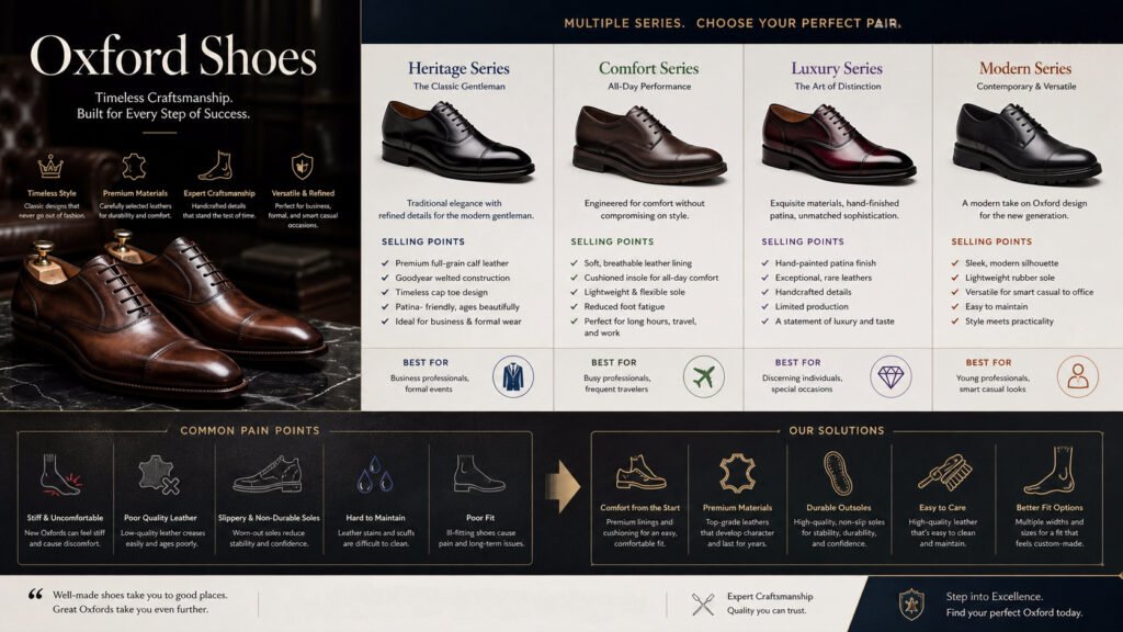 luxury men's oxford shoes