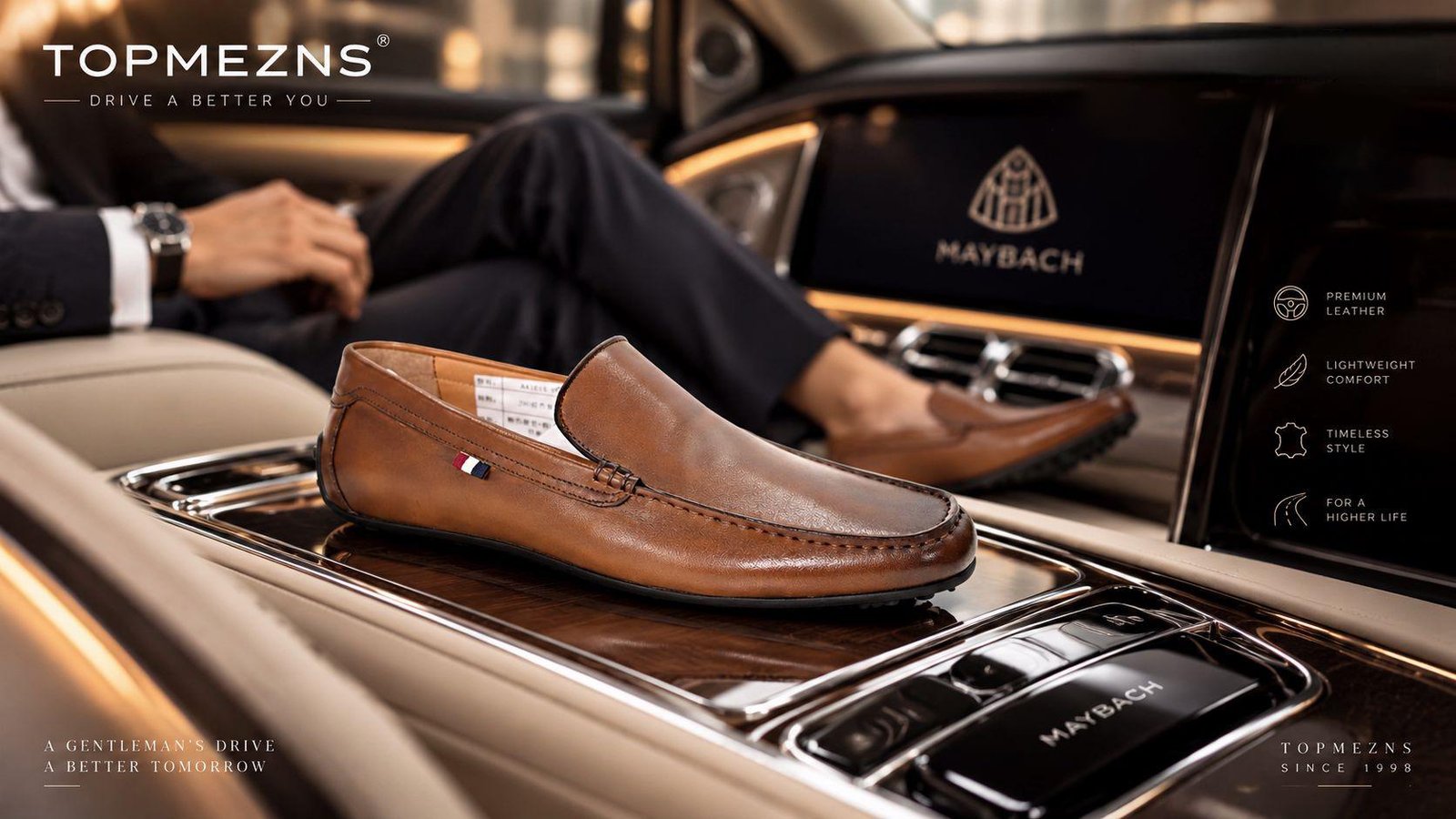 High-end private brand driving shoes