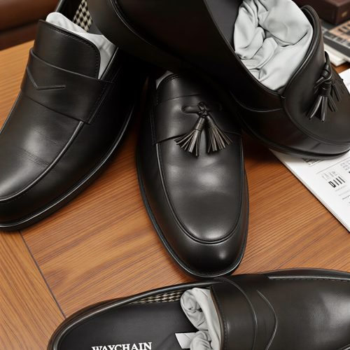 Leather Shoe Finishing Process